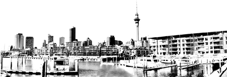Auckland's CBD.