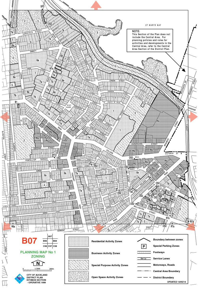 Planning Map now loading (189k) - please wait....