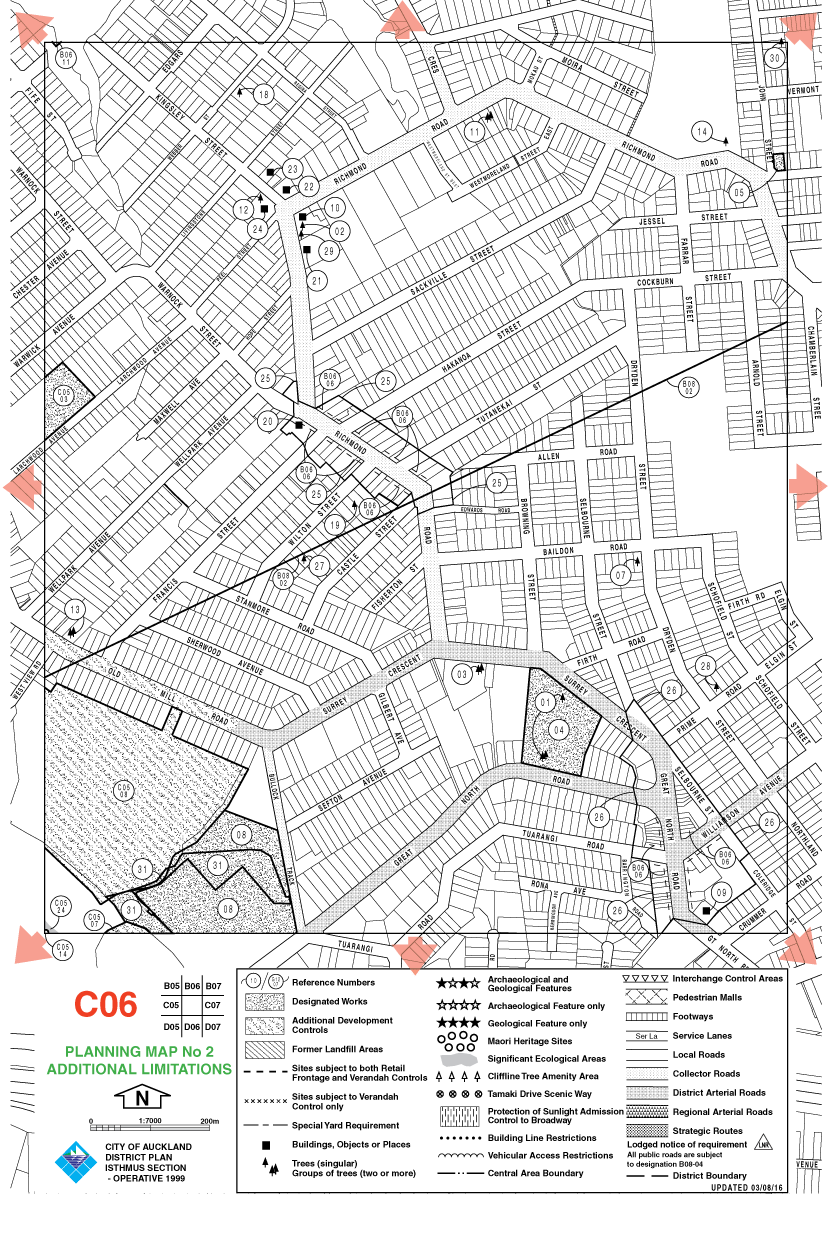 Planning Map now loading (154k) - please wait....