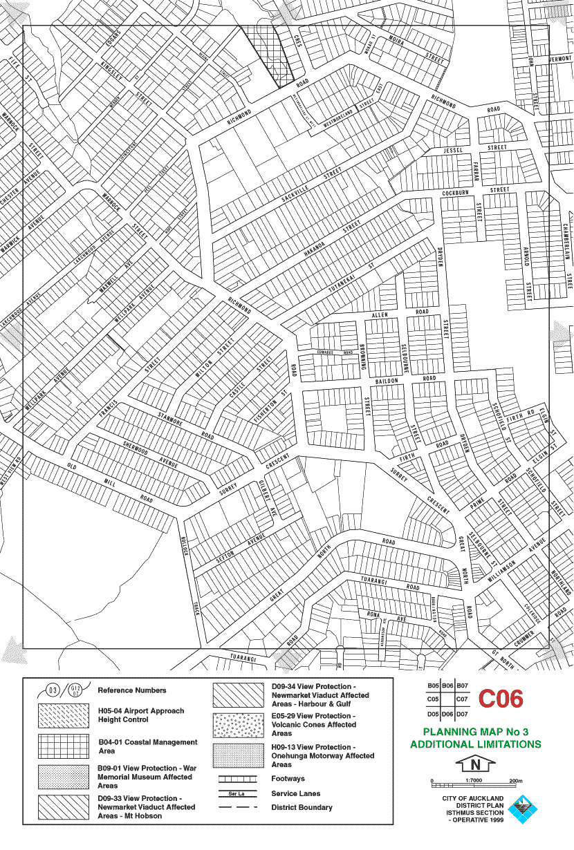 Planning Map now loading (134k) - please wait....