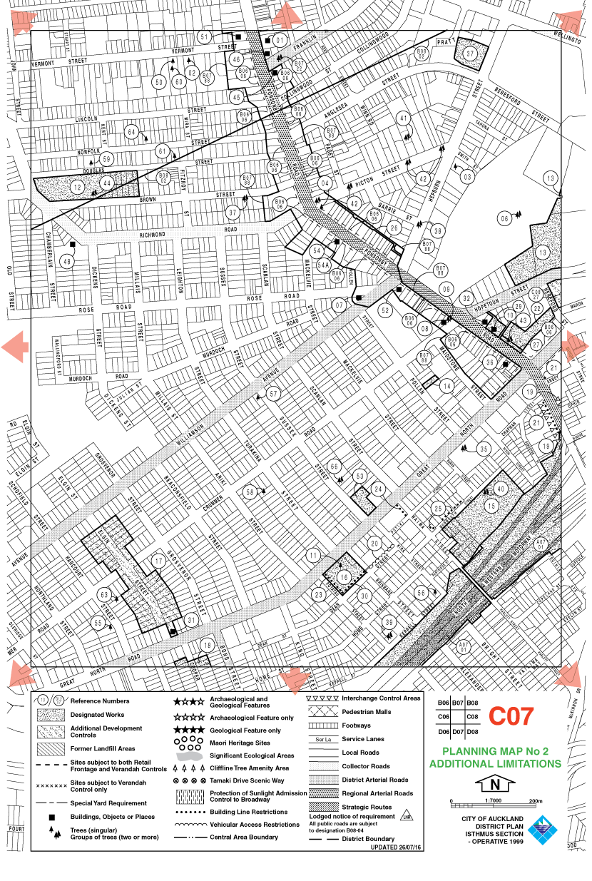 Planning Map now loading (172k) - please wait....