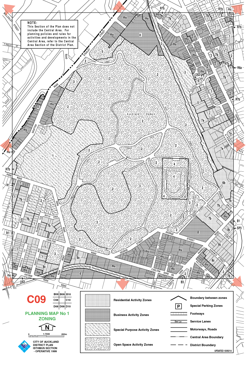 Planning Map now loading (197k) - please wait....