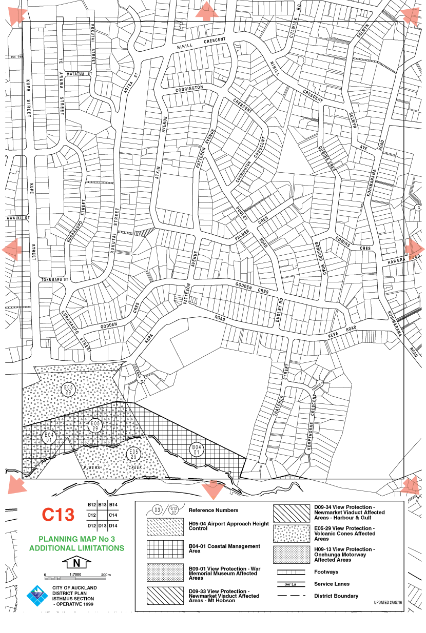 Planning Map now loading (109k) - please wait....