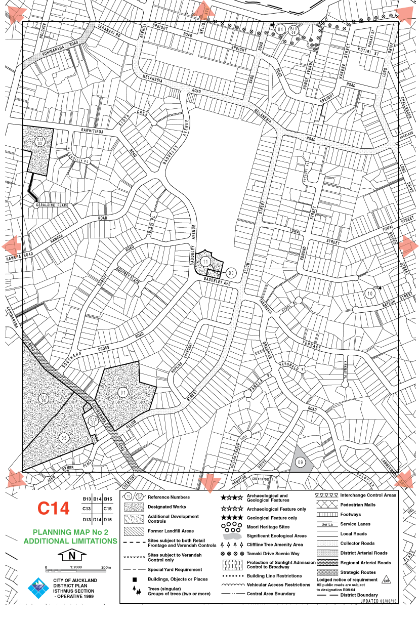 Planning Map now loading (141k) - please wait....