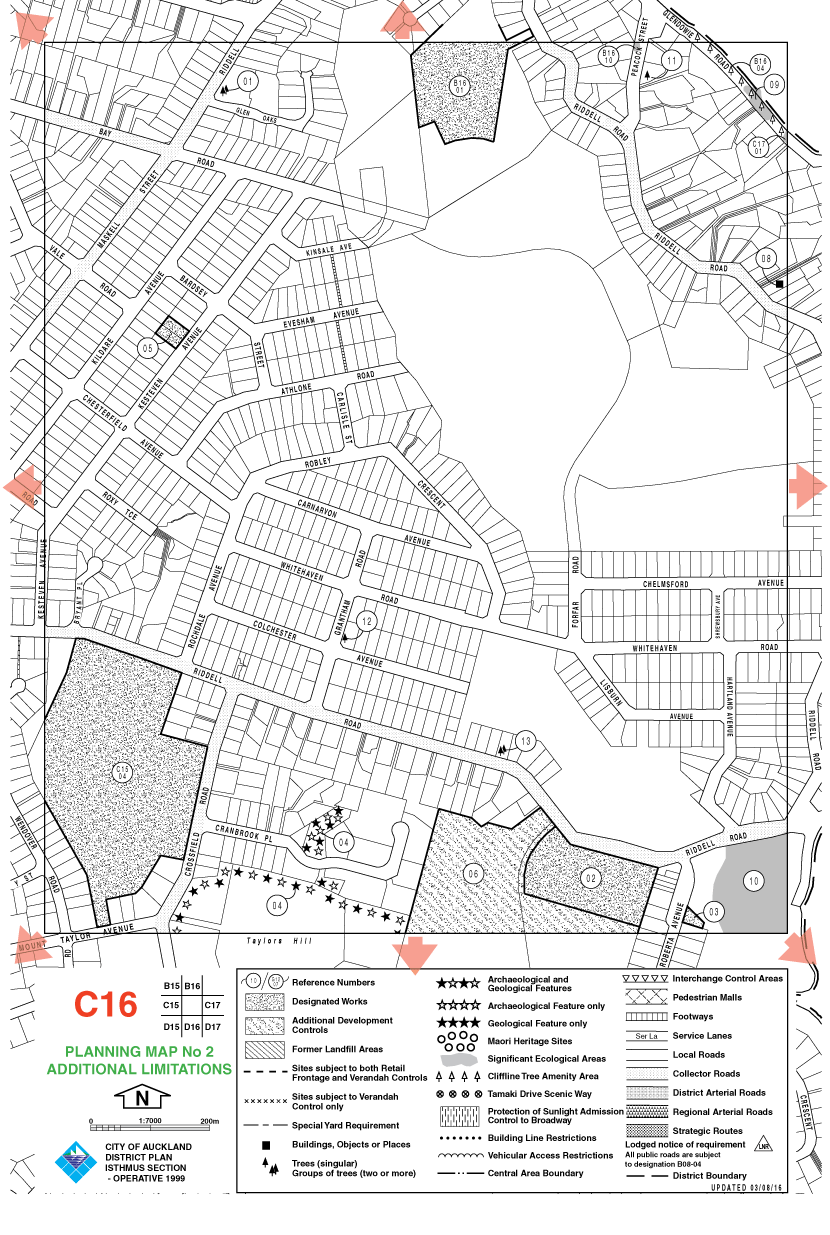 Planning Map now loading (122k) - please wait....