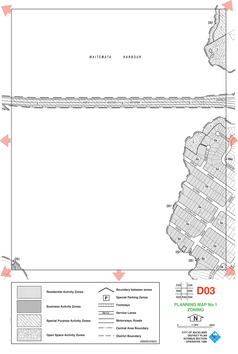 Planning Map now loading (59k) - please wait....