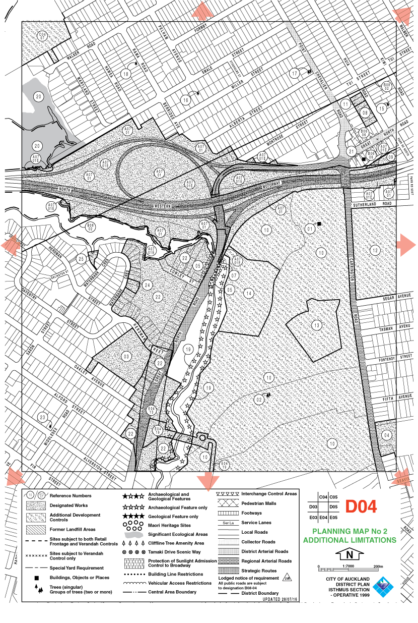 Planning Map now loading (175k) - please wait....