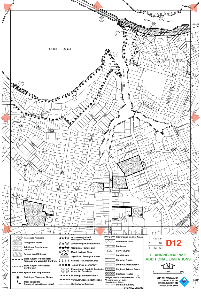 Planning Map now loading (112k) - please wait....