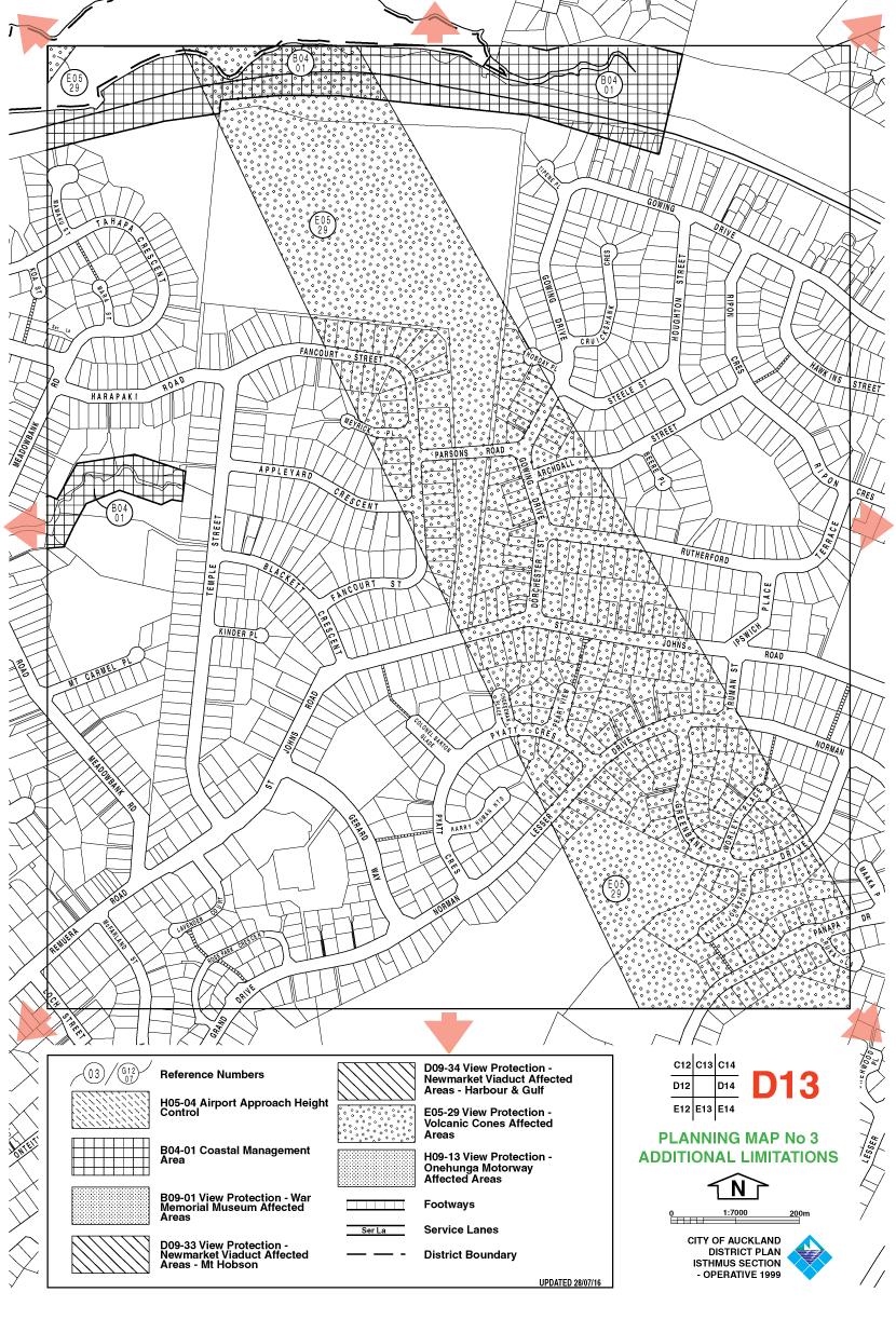 Planning Map now loading (134k) - please wait....