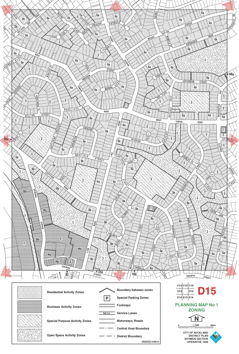 Planning Map now loading (203k) - please wait....