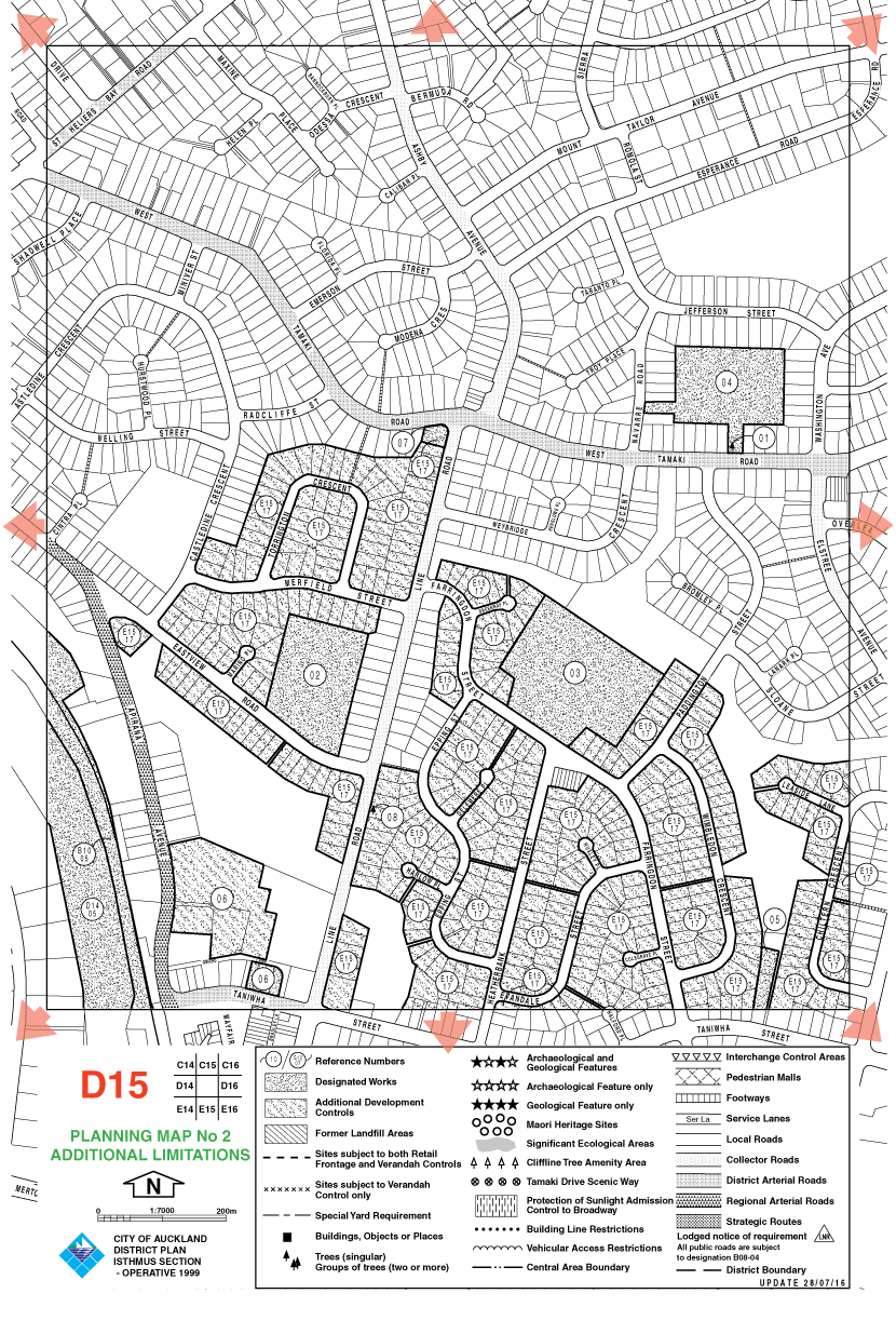 Planning Map now loading (140k) - please wait....