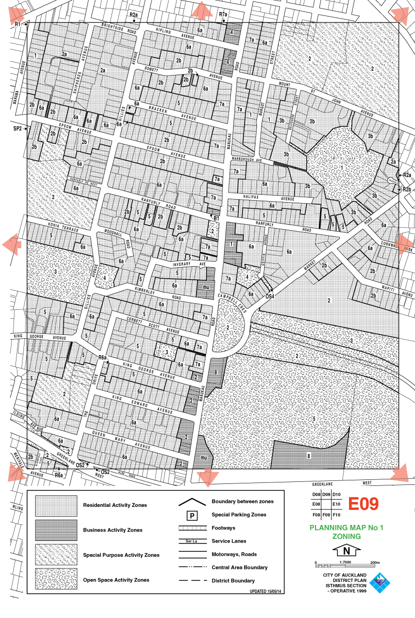 Planning Map now loading (197k) - please wait....