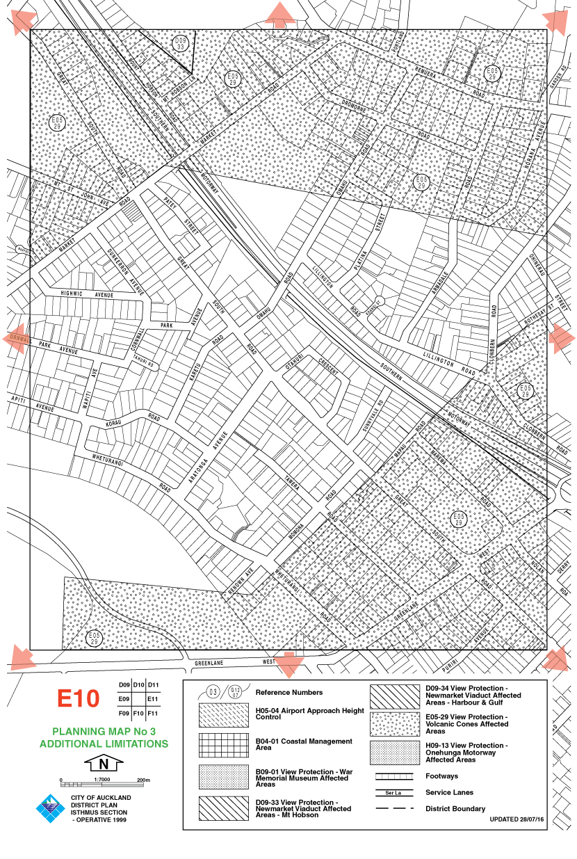 Planning Map now loading (138k) - please wait....