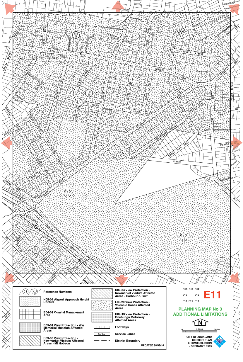 Planning Map now loading (122k) - please wait....