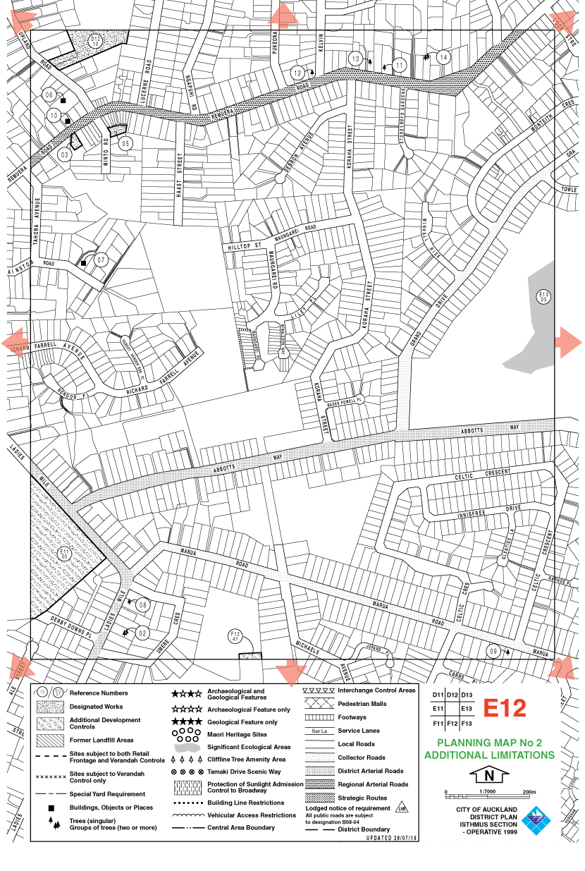 Planning Map now loading (126k) - please wait....