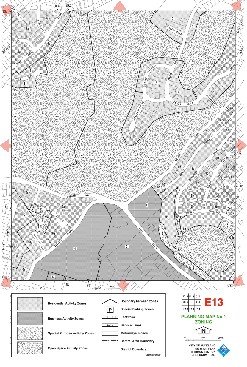 Planning Map now loading (208k) - please wait....