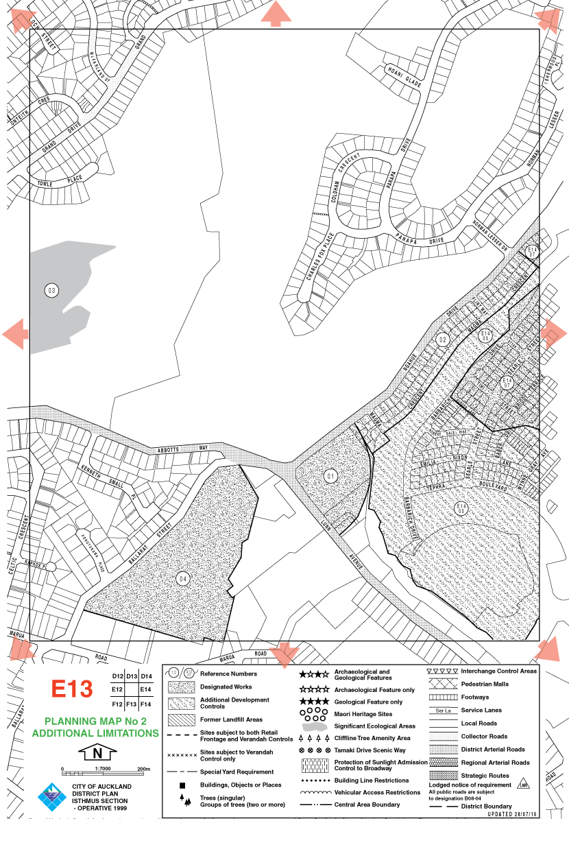 Planning Map now loading (79k) - please wait....