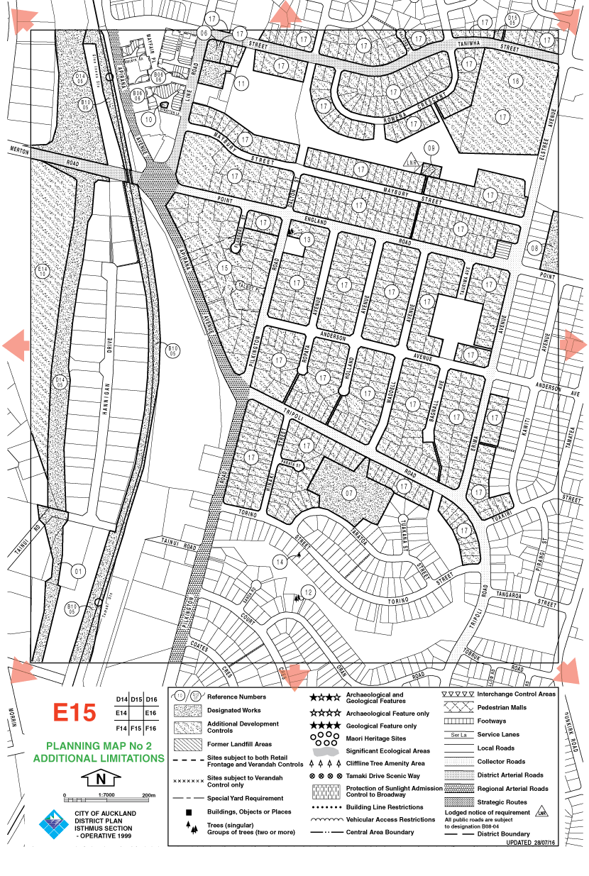 Planning Map now loading (146k) - please wait....