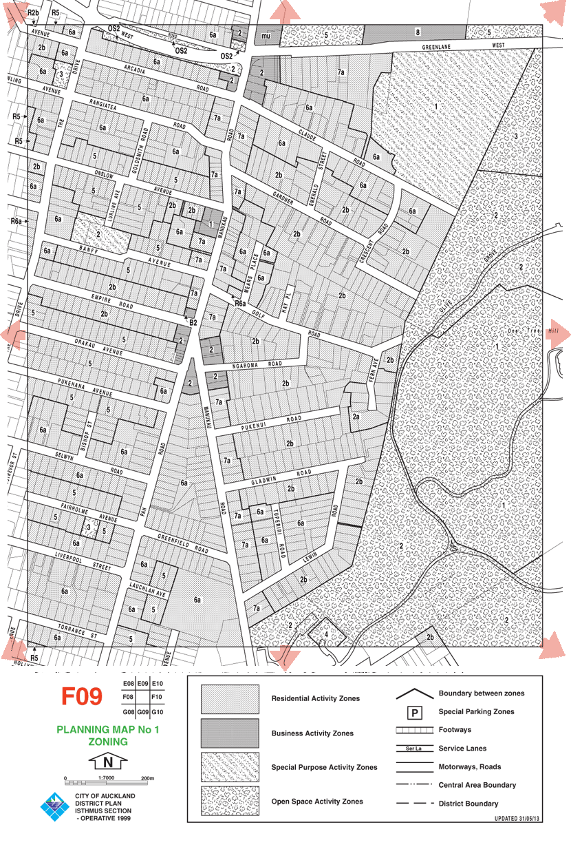 Planning Map now loading (206k) - please wait....