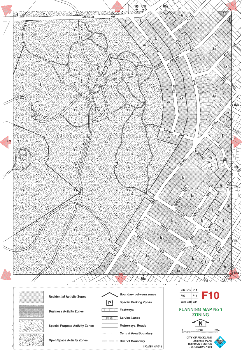 Planning Map now loading (218k) - please wait....