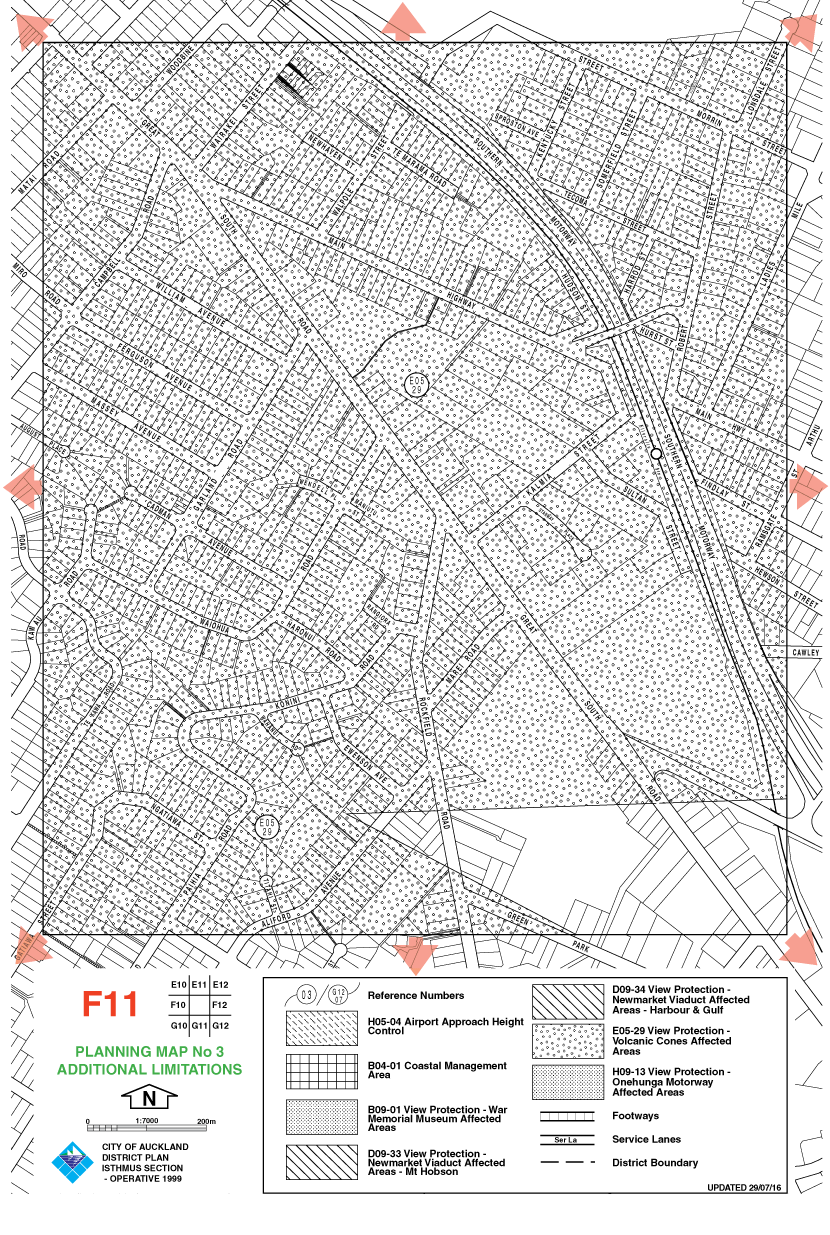 Planning Map now loading (138k) - please wait....