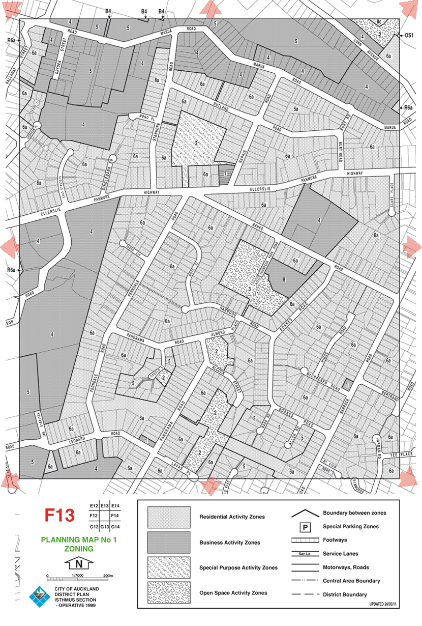 Planning Map now loading (200k) - please wait....