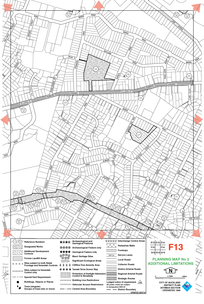 Planning Map now loading (229k) - please wait....