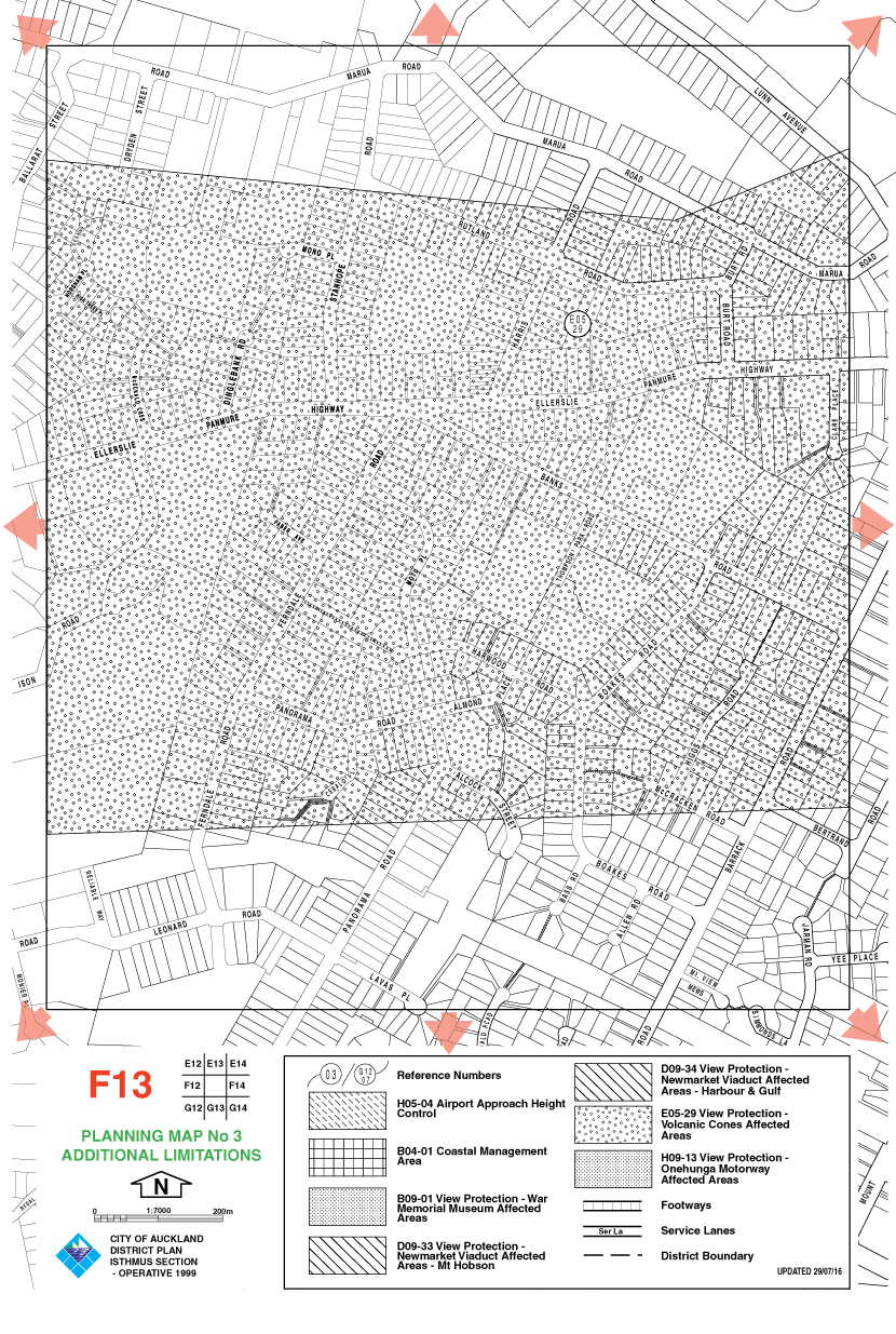 Planning Map now loading (118k) - please wait....