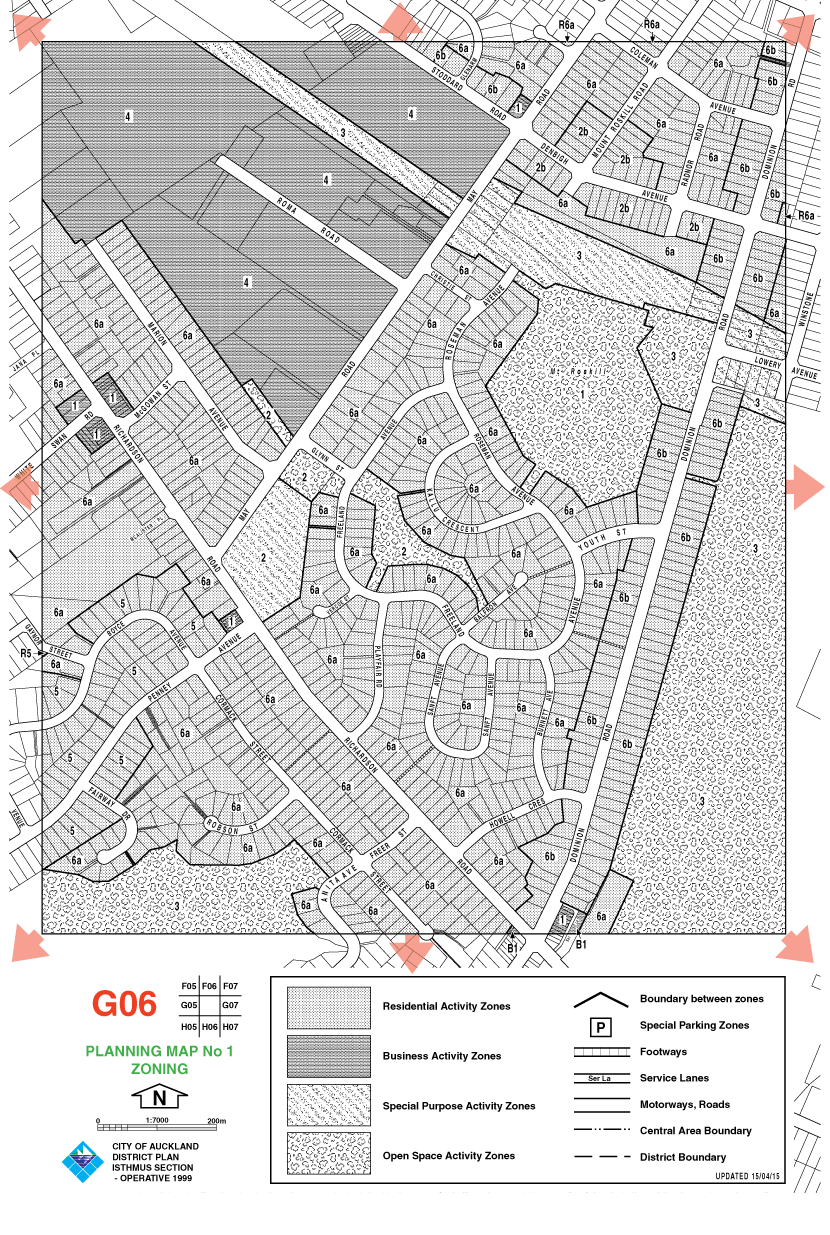 Planning Map now loading (225k) - please wait....