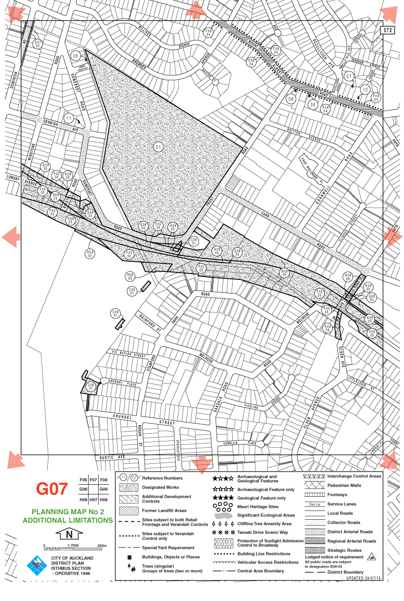 Planning Map now loading (148k) - please wait....