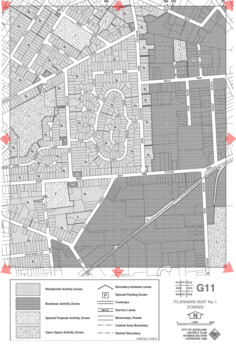 Planning Map now loading (200k) - please wait....