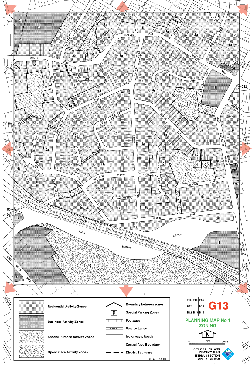 Planning Map now loading (205k) - please wait....