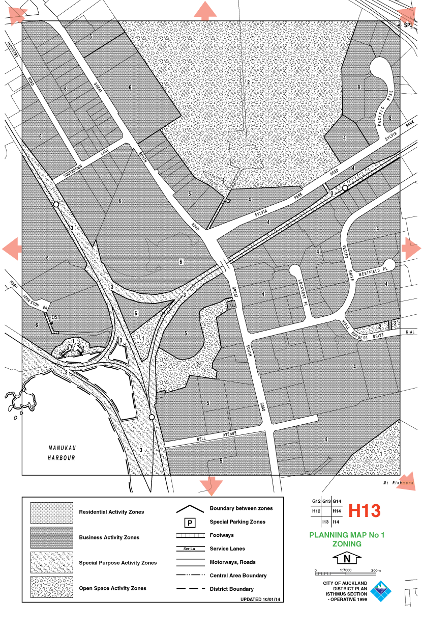 Planning Map now loading (170k) - please wait....