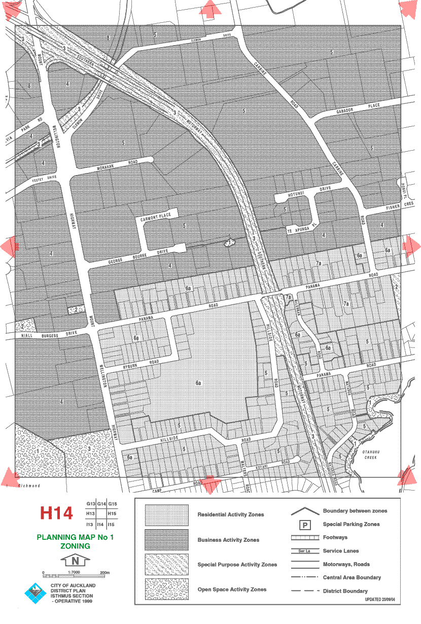 Planning Map now loading (195k) - please wait....