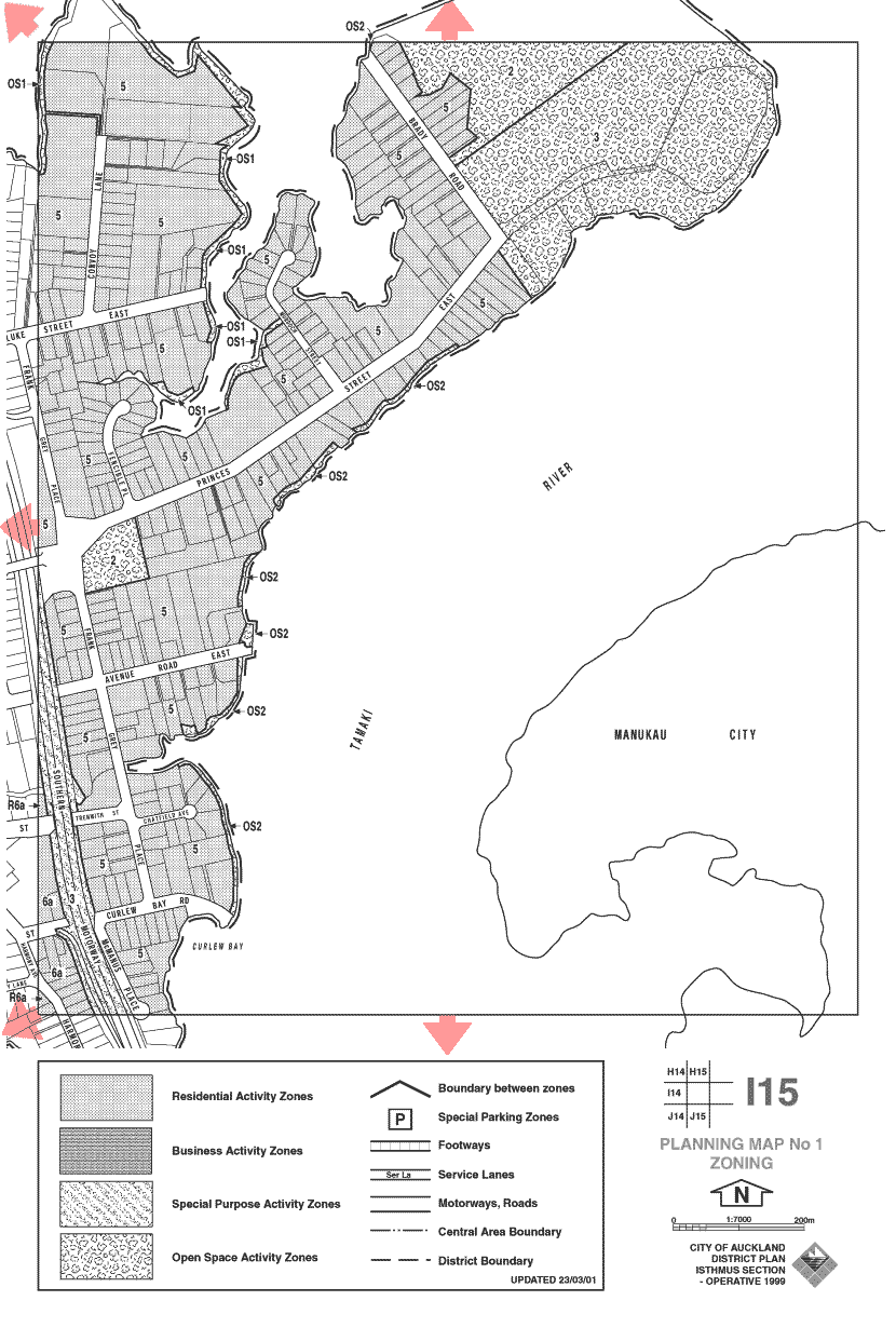 Planning Map now loading (140k) - please wait....