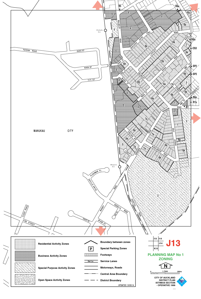 Planning Map now loading (145k) - please wait....