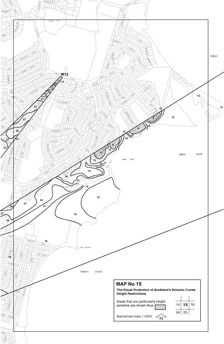 Operative District Plan Height Restriction Maps