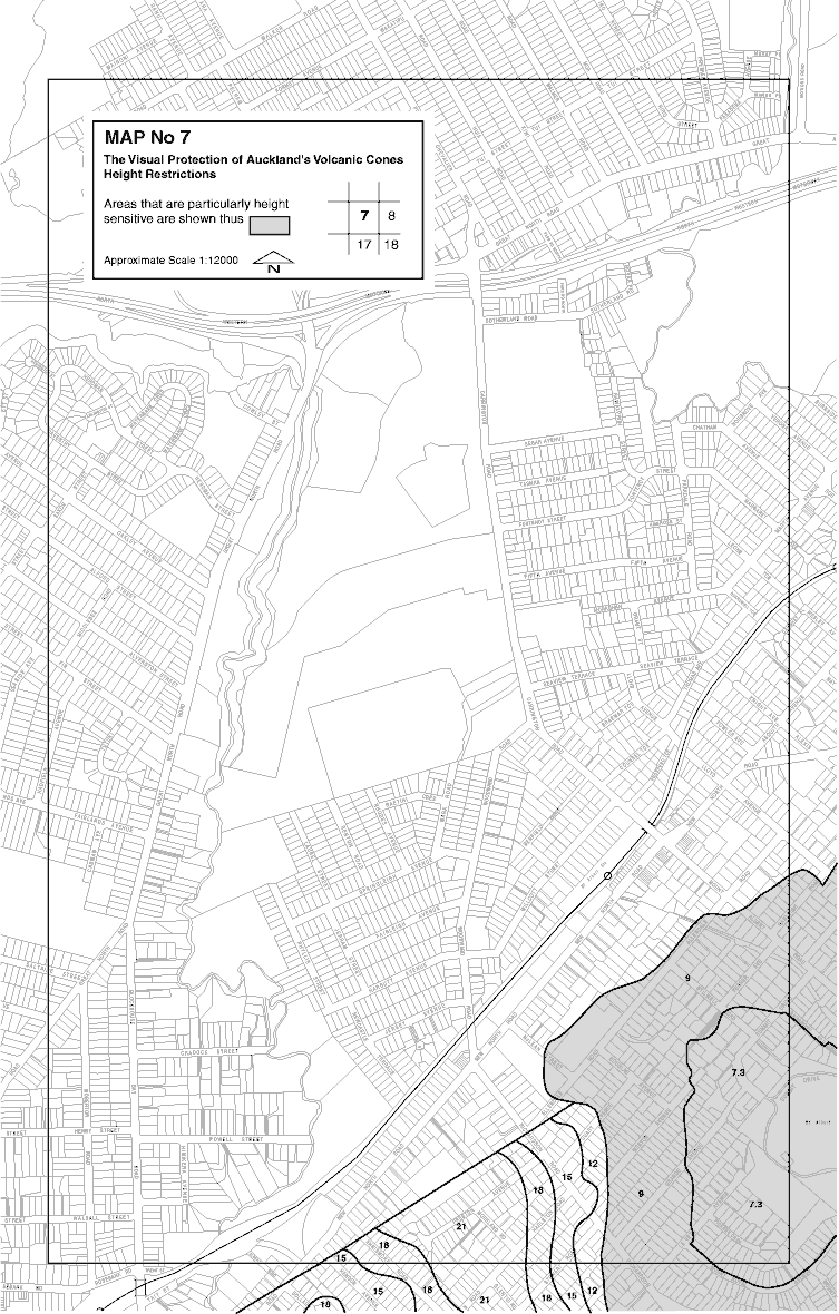 Operative District Plan Height Restriction Maps