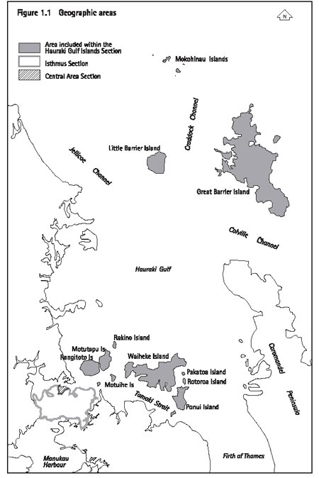 Figure 1.1 Geographic areas