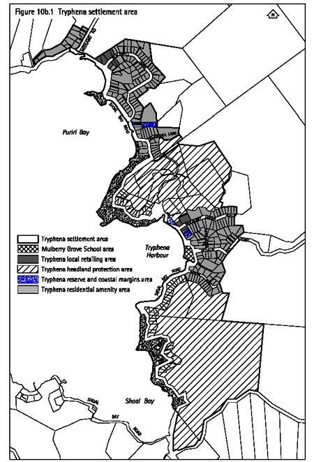 Tryphena settlement area