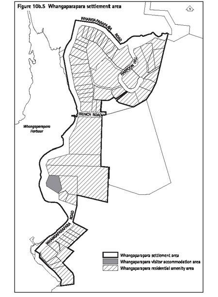 Whangaparapara settlement area