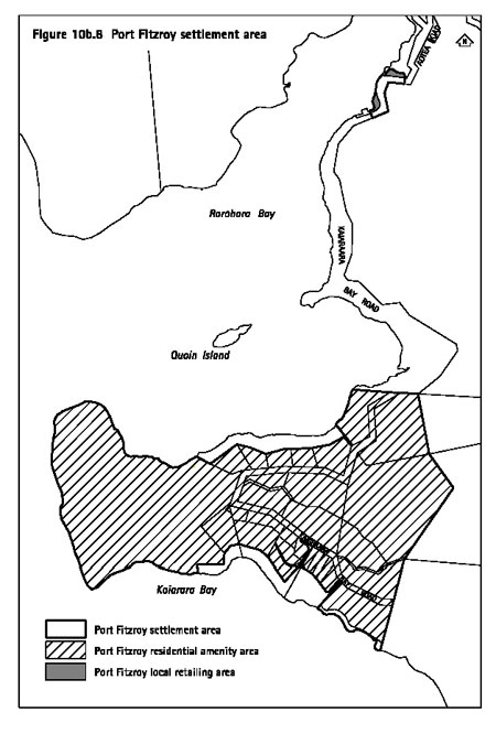 Port Fitzroy settlement area