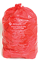 Official red rubbish bag