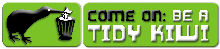 Image of Come On: Be a Tidy Kiwi logo