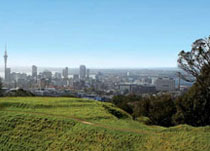 View of Auckland city