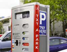 Pay and display machine.