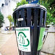 Recycling bin.