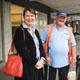 Victoria McArthur, manager of the Remuera Business Association and orderly John Marychurch.