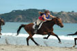 Onetangi Beach Races.